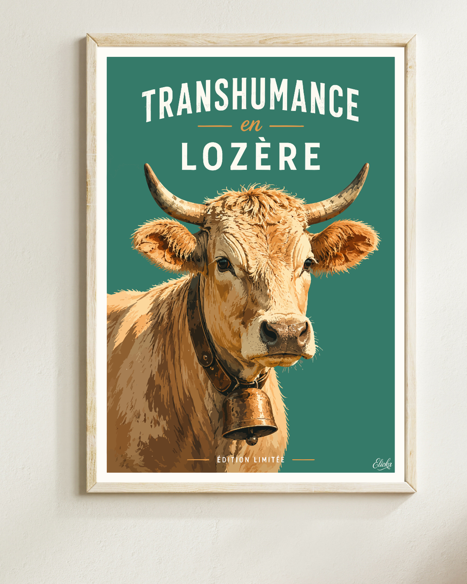 Affiche Transhumance en Lozère