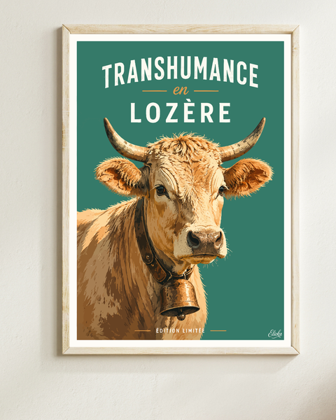 Affiche Transhumance en Lozère