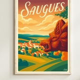 Affiche Saugues