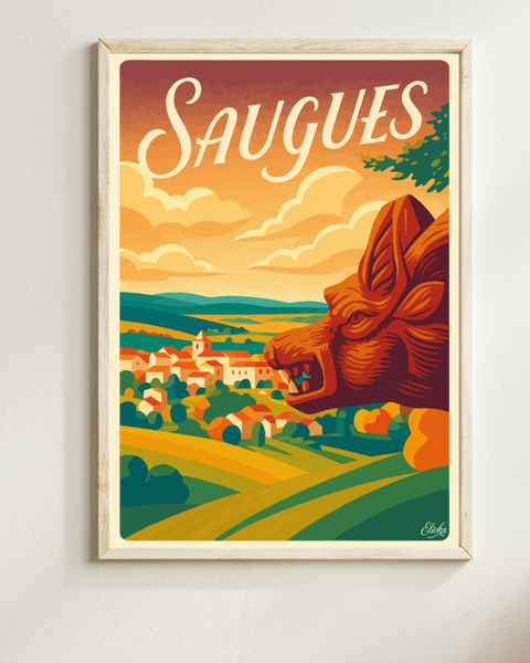 Affiche Saugues