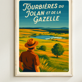 Affiche Tourbières du Jolan et de la Gazelle