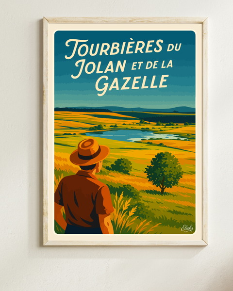 Affiche Tourbières du Jolan et de la Gazelle