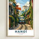 Train Street Hanoï Vietnam