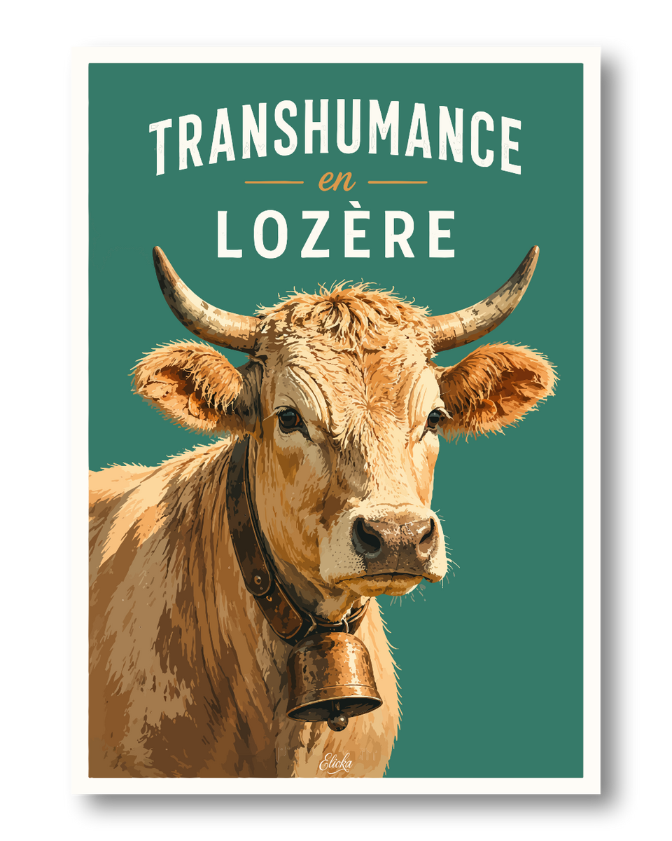 Affiche Transhumance en Lozère