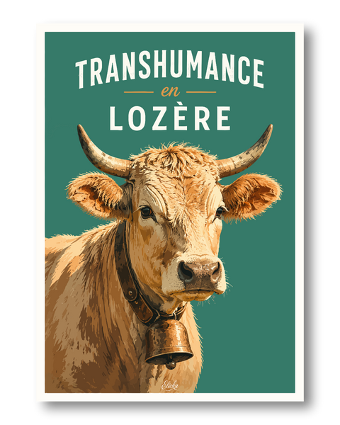 Affiche Transhumance en Lozère
