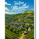 Affiche Vallon Marcillac