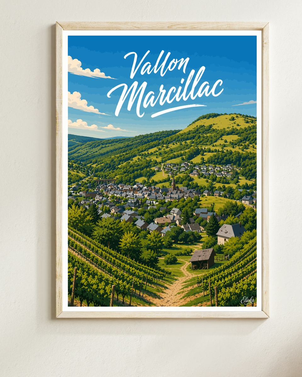 Vallon Marcillac Affiche