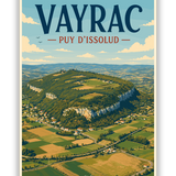 Affiche Vayrac Puy d’Issolud