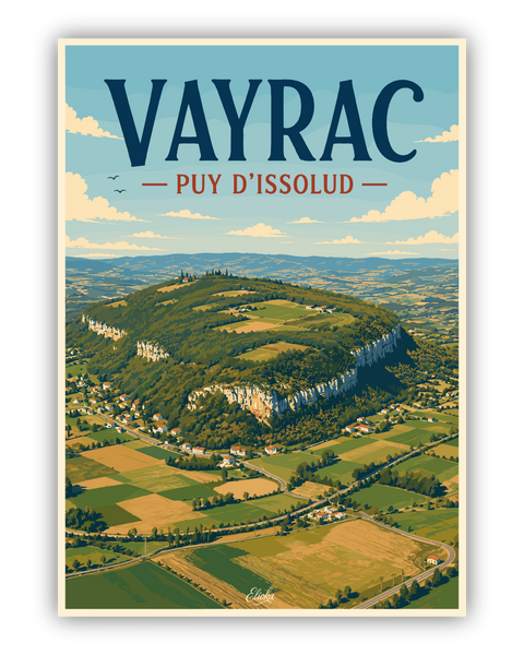 Affiche Vayrac Puy d’Issolud