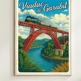 Affiche Viaduc de Garabit