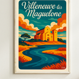Affiche Villeneuve-lès-Maguelone