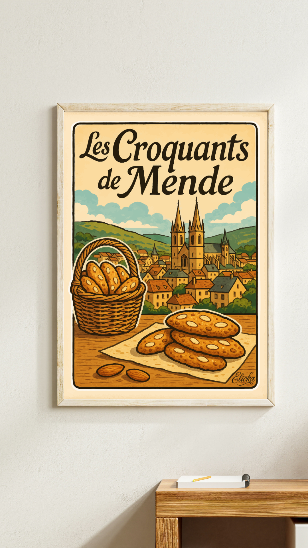 Vintage "Les Croquants de Mende" Lozère