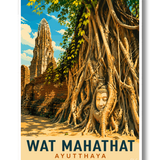 Wat Mahathat Ayutthaya Thaïlande