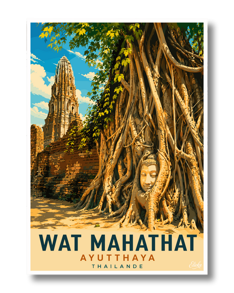 Wat Mahathat Ayutthaya Thaïlande