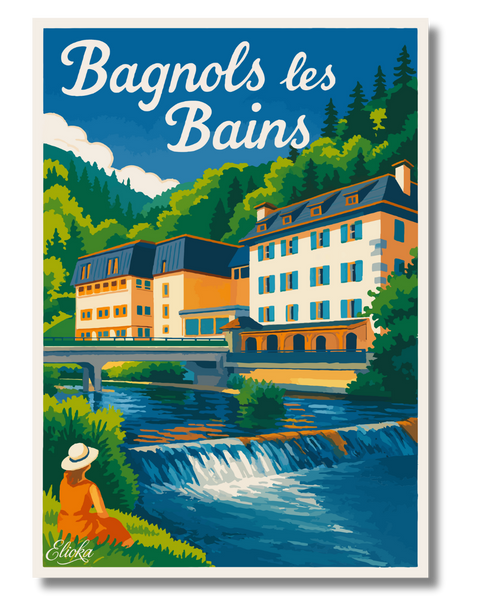 Affiche Bagnols les Bains