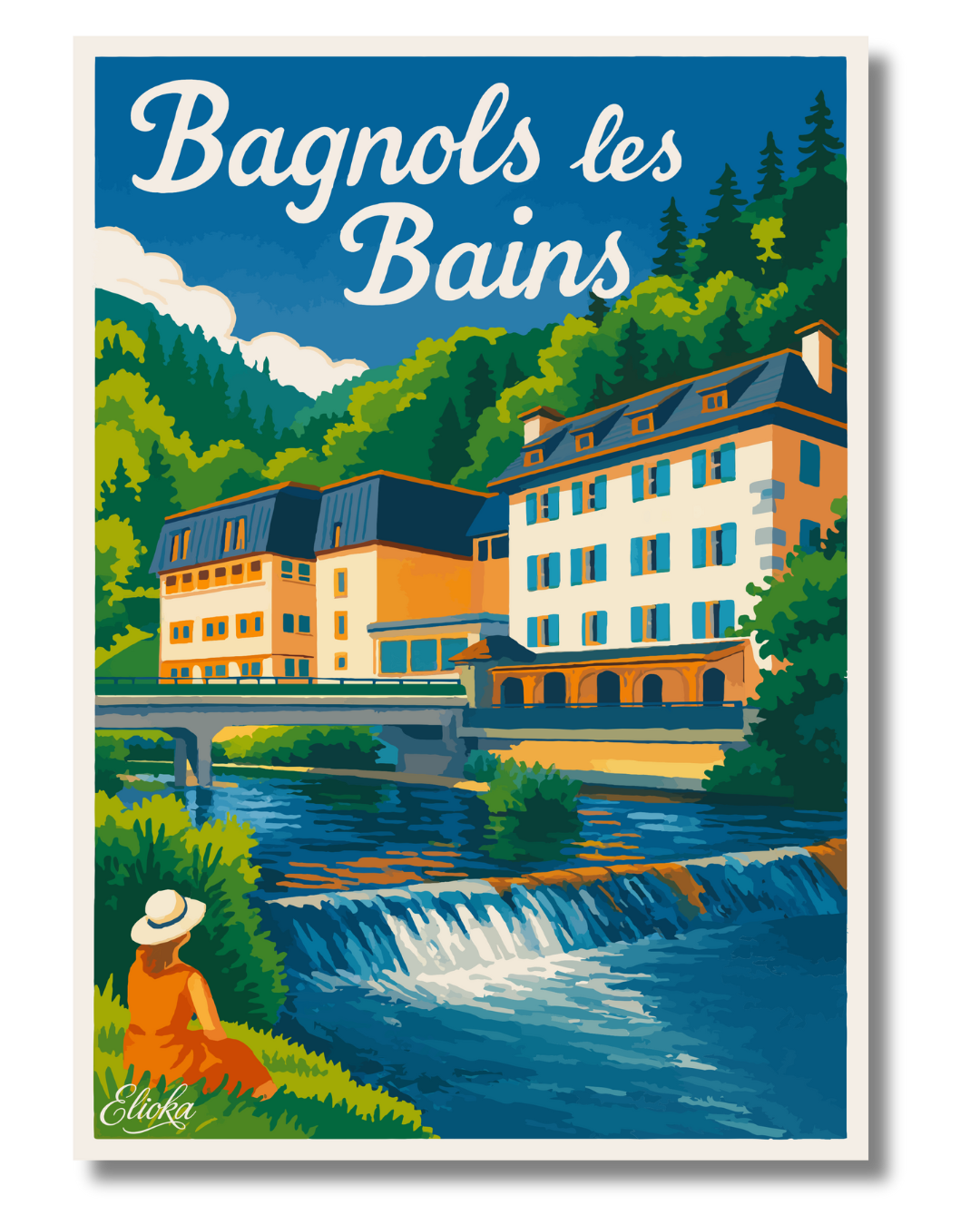 Affiche Bagnols les Bains
