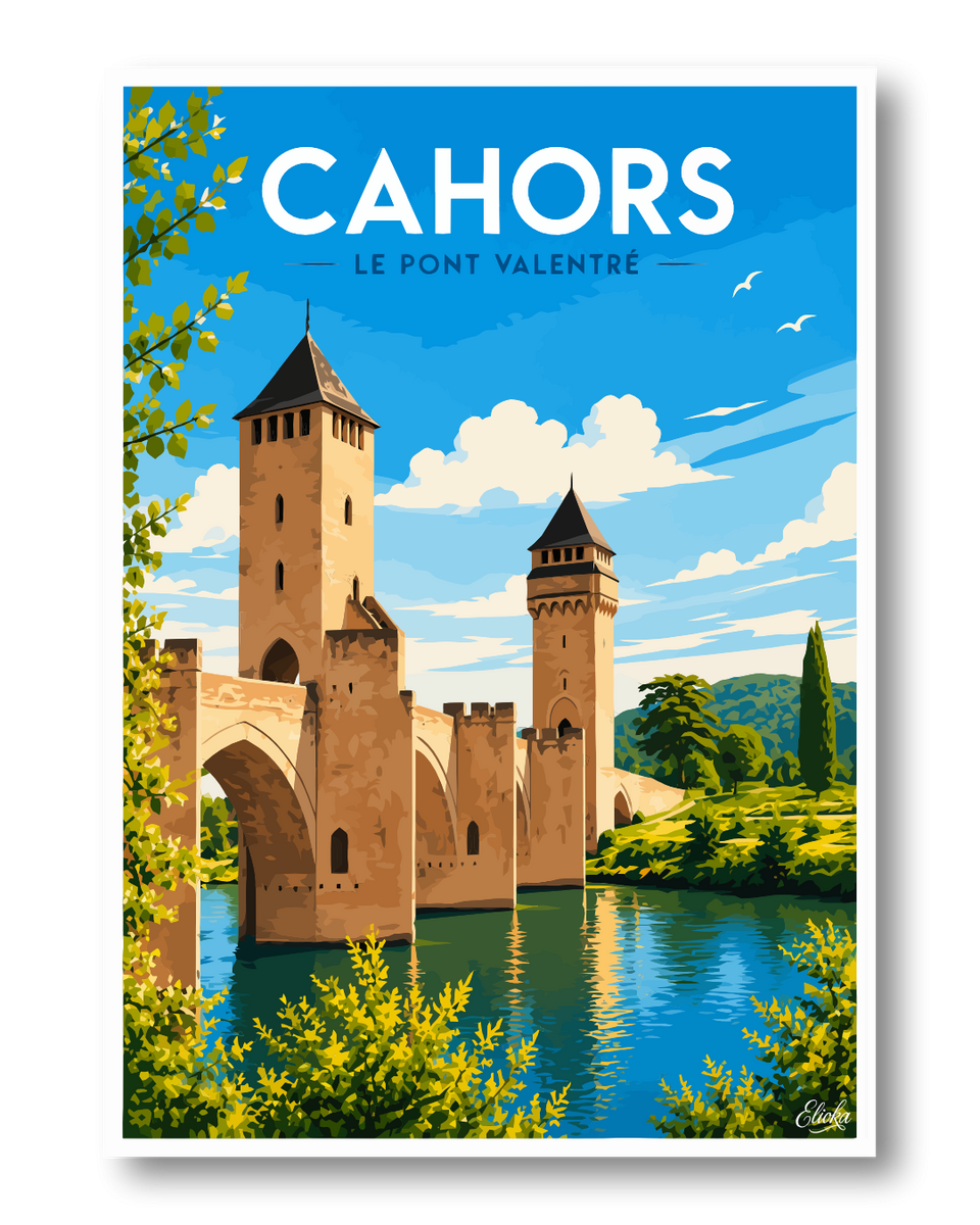Affiche Carennac