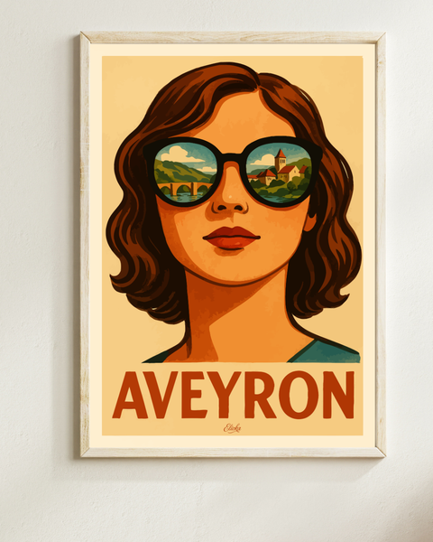 Affiche "l'Aveyronnaise"