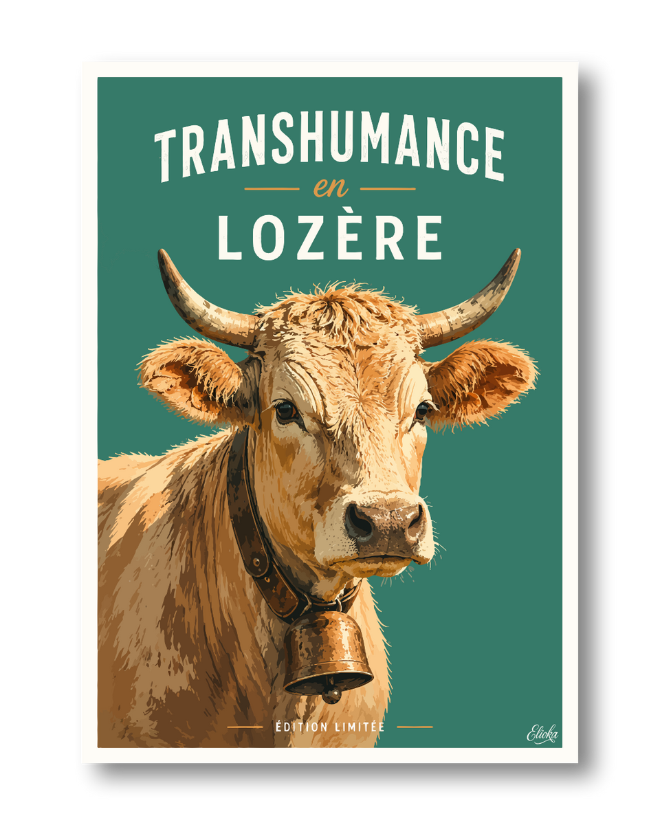 Affiche Transhumance en Lozère