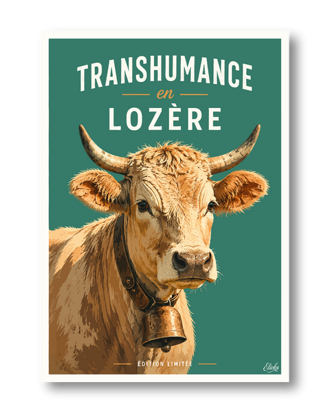 Affiche Transhumance en Lozère