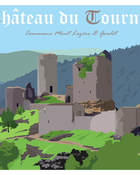Carte Postale Château du Tournel