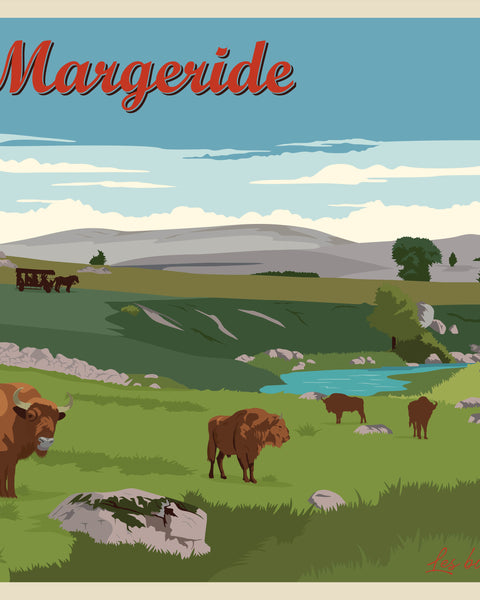 Carte Postale La Margeride