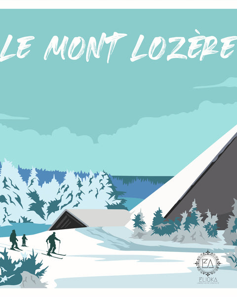 Carte Postale Le Mont Lozère