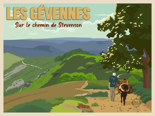 Poster Les Cévennes