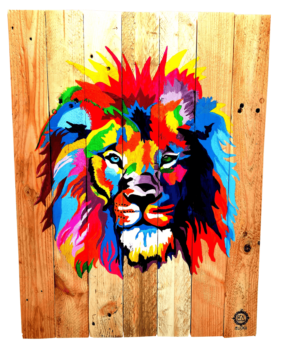 Lion Pop Art