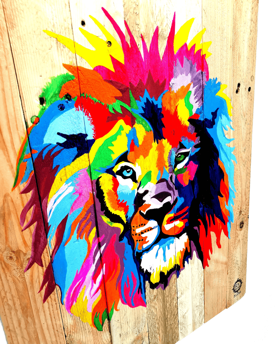 Lion Pop Art